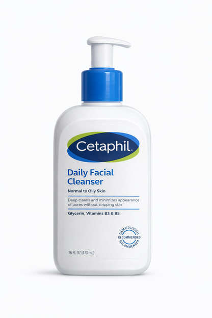 Cetaphil Daily Facial Cleanser – Gentle Face Cleanser Dermatologist Recommended